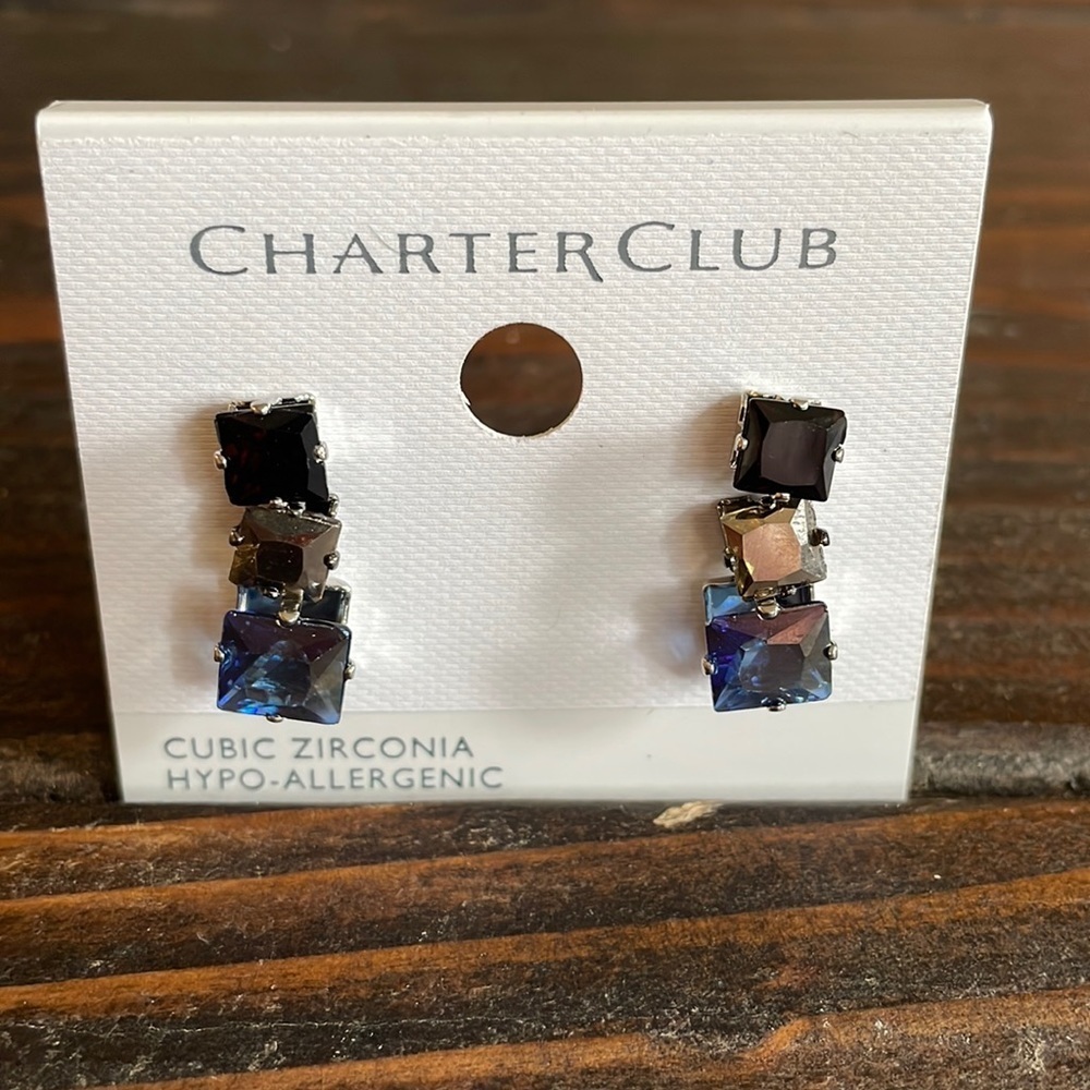 Charter Club Earrings‎ EE51 6056